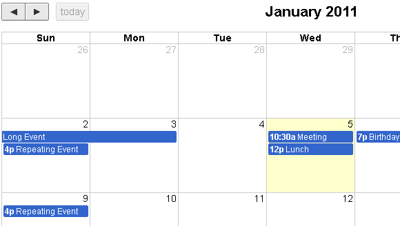 jQuery Full Calendar FREE jQuery Full Calendar FREE