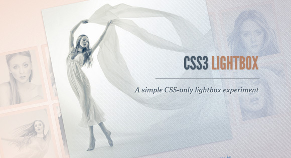 אפקט LightBox ו ThickBox בנוי על בסיס CSS3.