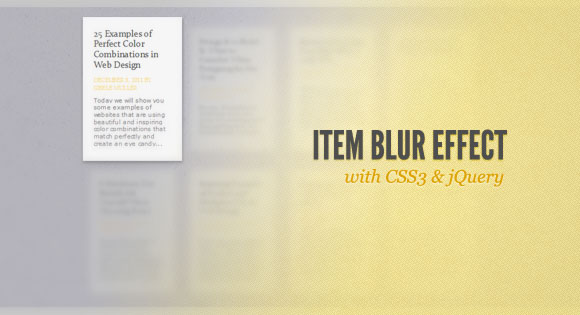 Hiệu ứng làm mờ mục với CSS3 và jQuery là một cách để cải thiện tính tương tác cho trang web của bạn. Codrops là một website chuyên về thiết kế web và cung cấp cho bạn những thông tin hữu ích về cách tạo ra hiệu ứng làm mờ đẹp mắt cho trang web của bạn. Xem ảnh để biết cách thức áp dụng hiệu ứng này vào trang web của bạn.