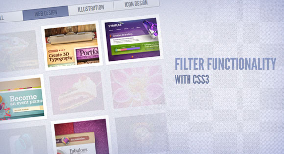 Filter Functionality with CSS3 | Codrops