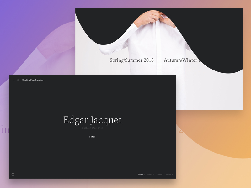 Morphing Page Transition | Codrops