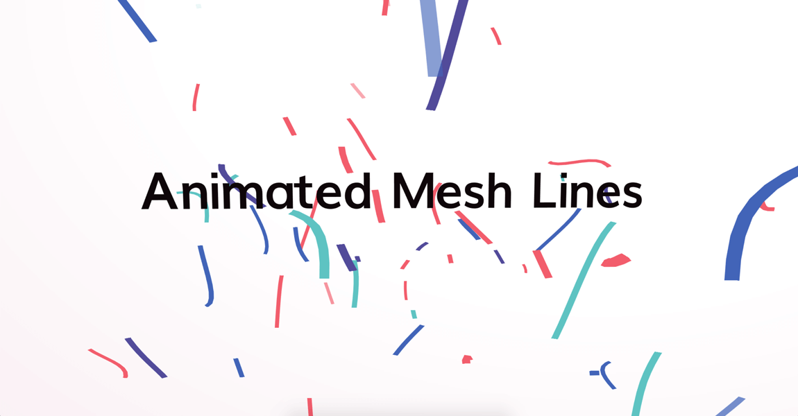 Animated Mesh Lines Demo